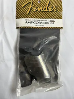 NEW OLD STOCK FENDER AMPLIFIER METAL CORNERS