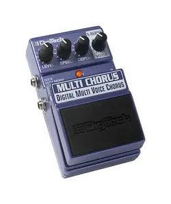 DIGITECH MULTI CHORUS GUITAR EFFECT PEDAL