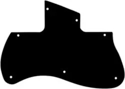 WD CUSTOM PICKGUARD FOR FENDER 2002 TORONADO #03 BLACK/WHITE/BLACK