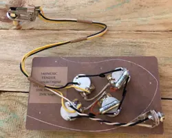 FENDER AMERICAN ORIGINAL 70’S TELECASTER CUSTOM ~ WIRING HARNESS 500K/250K MOD