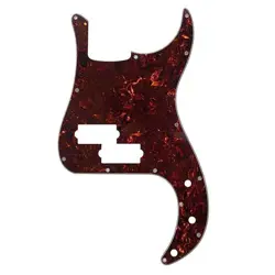 GUITAR PARTS FOR US STANDARD PRECISION BASS GUITAR PICKGUARD , BROWN TORTOISE