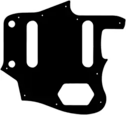 WD CUSTOM PICKGUARD FOR FENDER AMERICAN PROFESSIONAL JAGUAR #03 BLACK/WHITE/B...