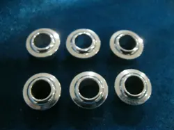 VINTAGE 70'S FENDER CHROME PLATED GUITAR TUNER BUSHINGS STRATOCASTER TELECASTER