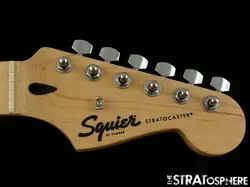 FENDER SQUIER SONIC SERIES STRAT, NECK + TUNERS GUITAR STRATOCASTER MN, MAPLE