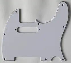 FOR FIT FENDER TELE 1962 STRATOCASTER PICKUP STYLE GUITAR PICKGUARD 3 PLY WHITE