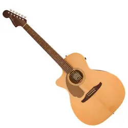 FENDER NEWPORTER PLAYER LH NAT WN NATURAL ACOUSTIC GUITAR
