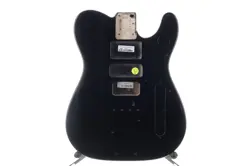 FENDER AMERICAN JACK WHITE TRIPLECASTER BODY CAMBERED ASH BLACK FINISH