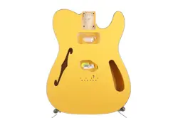 FENDER AMERICAN BRITT DANIELS TELECASTER THINLINE BODY ASH AMARILLO GOLD FINISH