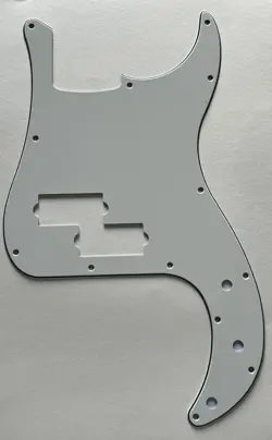 3 PLY PARCHMENT PICKGUARD FIT FENDER US STANDARD PRECISION BASS GUITAR PARTS