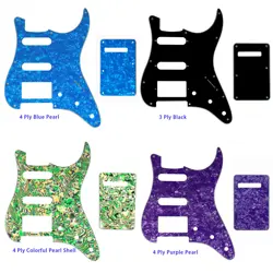 FOR US FENDER 72' STRAT GUITAR PICKGUARD SSH PAF& BACK PLATE SCRATCH PLATE