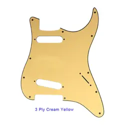 PICKGUARD CREAM YELLOW