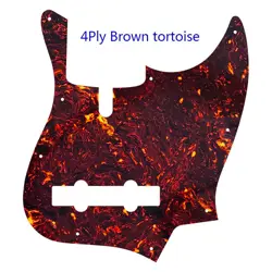 FOR SIRE V7 5 STRING JAZZ BASS GUITAR PICKGUARD SCRATCH PLATE BROWN TORTOISE