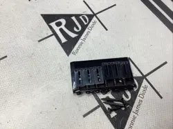 FENDER AMERICAN HARDTAIL GUITAR BRIDGE BLACK STEEL FIXED