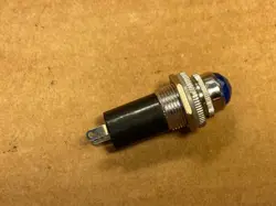 NEW BLUE PILOT LIGHT INDICATOR LAMP VINTAGE-STYLE FACETED FOR TUBE AMPLIFIER
