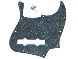 ABALONE PEARL 5 STRING JAZZ BASS J BASS PICKGUARD SCRATCH PLATE FOR USA FENDER