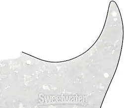 PICKGUARD WHITE PEARLOID