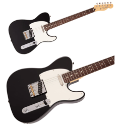 FENDER MADE IN JAPAN HYBRID II SERIES TELECASTER BLACK ROSEWOOD ELECTRIC GUITAR