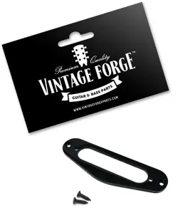 BLACK METAL PICKUP MOUNTING RING FOR FENDER TELECASTER TELE GUITAR *NEW*