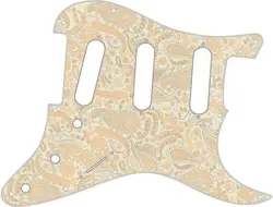 STRATOCASTER PICKGUARD CUSTOM FENDER SSS 11 HOLE GUITAR PICK GUARD PAISLEY CR-CR