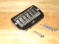 G&L 1996 USA CHROME SADDLE LOCK BRIDGE