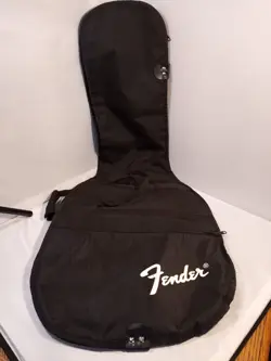 FENDER PADDED ELECTRIC GUITAR CARRY CASE GIG BAG SOFT SHELL SINGLE STRAP