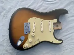 2008 FENDER AMERICAN DELUXE STRATOCASTER LOADED GUITAR BODY