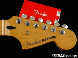 FENDER PLAYER II MUSTANG SERIES NECK + TUNERS, GUITAR 9.5