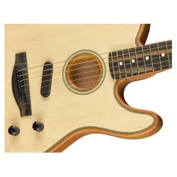 FENDER AMERICAN ACOUSTASONIC TELECASTER NATURAL ELECTRIC ACOUSTIC GUITAR ACOST