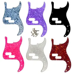 GUITAR PARTS FOR US FENDER STANDARD PRECISION BASS GUITAR PICKGAURD, ALL COLORS