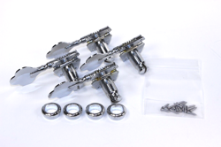 FENDER SQUIER P PJ J JAG BASS GUITAR TUNING KEYS MACHINE HEADS SET OF FOUR