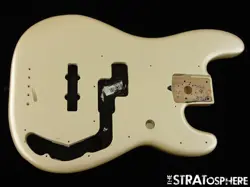 FENDER DUFF MCKAGAN DELUXE PRECISION BASS BODY, P BASS GUITAR PART WHITE PEARL