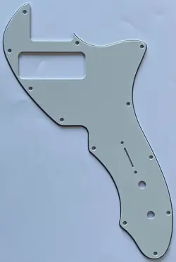 FOR FIT FENDER TELECASTER THINLINE/TELE 69 P90 GUITAR PICKGUARD 3 PLY PARCHMENT