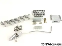 FENDER SQUIER SONIC SERIES STRAT HARDWARE SET TREMOLO TUNERS STRATOCASTER