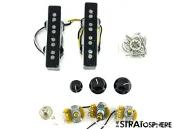 FENDER VINTERA 60S JAZZ BASS PICKUPS POTS KNOBS SET BASS GUITAR PARTS