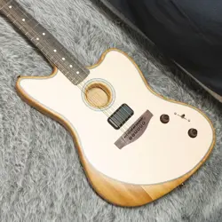 FENDER ACOUSTASONIC PLAYER JAZZMASTER RW SHELL PINK