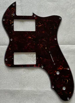 CUSTOM FOR FENDER TELECASTER '72 THINLINE PAF GUITAR PICKGUARD BROWN TORTOISE