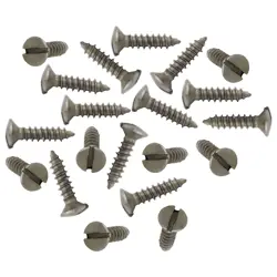 SCREWS SLOTTED FOR