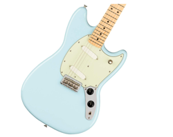 FENDER PLAYER MUSTANG ELECTRIC GUITAR, WITH 2-YEAR WARRANTY, SONIC BLUE, MAPLE