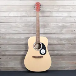 FENDER FA-25 DREADNAUGHT ACOUSTIC GUITAR AS IS NECK CRACK