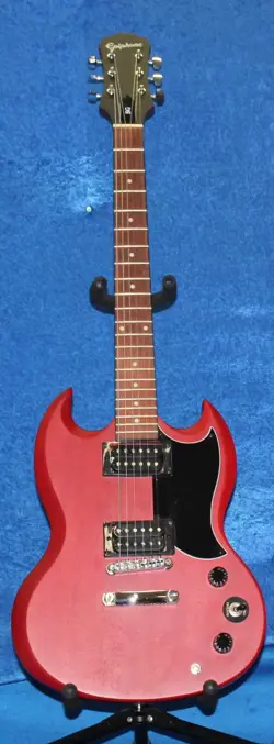 CHERRY GUITAR