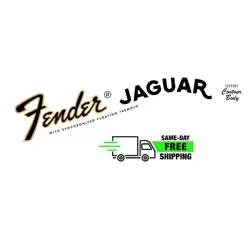 JAGUAR DECAL FENDER STYLE ULTRA-HI-RES NEW NON-METALLIC
