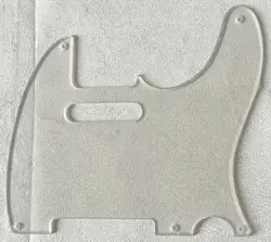 CUSTOM FOR FENDER TELECASTER VINTAGE 5-HOLE GUITAR PICKGUARD CLEAR TRANSPARENT