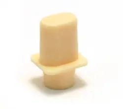 (2) CREAM TOP HAT SWITCH TIPS FOR VINTAGE FENDER TELECASTER/TELE SK-0713-028