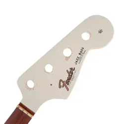 FENDER AMERICAN VINTAGE II '66 JAZZ BASS NECK ROSEWOOD HEADSTOCK DAMAGE