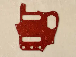 RED TORTOISE SHELL PICKGUARD 4 PLY FOR FENDER JAGUAR
