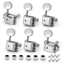 6R GUITAR VINTAGE TUNING PEGS TUNERS FOR FENDER STRATOCASTER TELECASTER CHROME