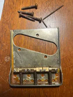 TELECASTER BRIDGE FENDER  STYLE AGED