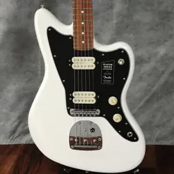 FENDER PLAYER SERIES JAZZMASTER POLAR WHITE PAU FERRO FINGERBORAD ELECTRIC GUITA