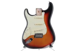 FENDER PLAYER PLUS STRATOCASTER BODY LEFT HANDED 3 TONE SUNBURST FULLY LOADED!