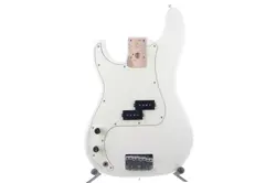 FENDER PLAYER SERIES LEFT HANDED P BASS BODY POLAR WHITE FINISH FULLY LOADED